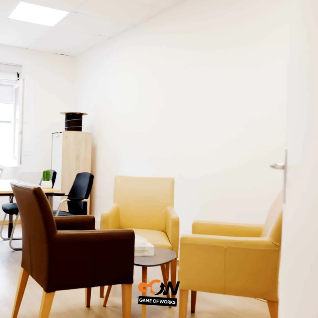 Petite salle de coworking